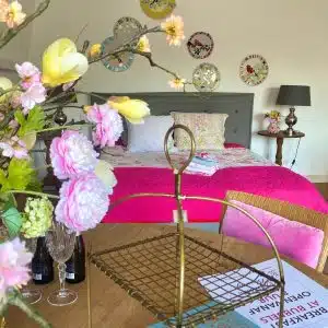 De grote kamer in onze bed & breakfast in Bilthoven: Bubbles & Bed.