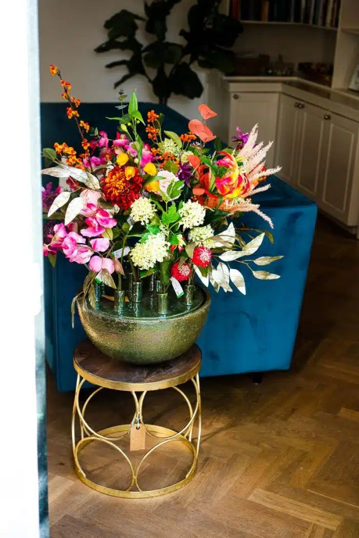 Kunstboeket van Zijdenbloemen | Kies zelf uw maat