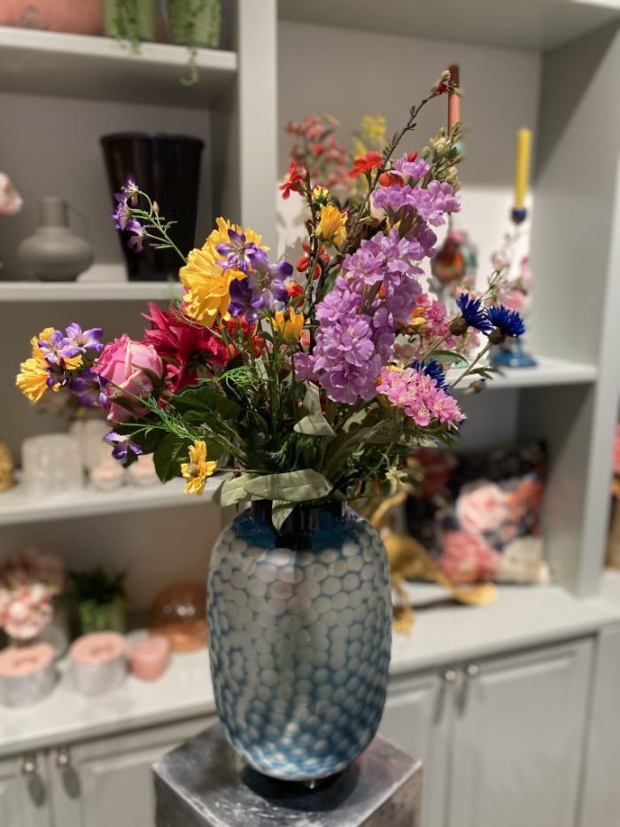 Kunstboeket van Zijdenbloemen | Middel