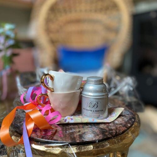 cadeaupakket urban nature culture met betjeman en barton thee uitgepakt