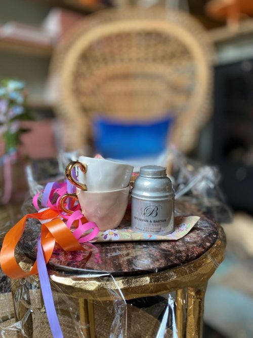cadeaupakket urban nature culture met betjeman en barton thee uitgepakt