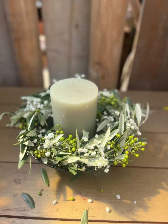 bloemenkrans maken