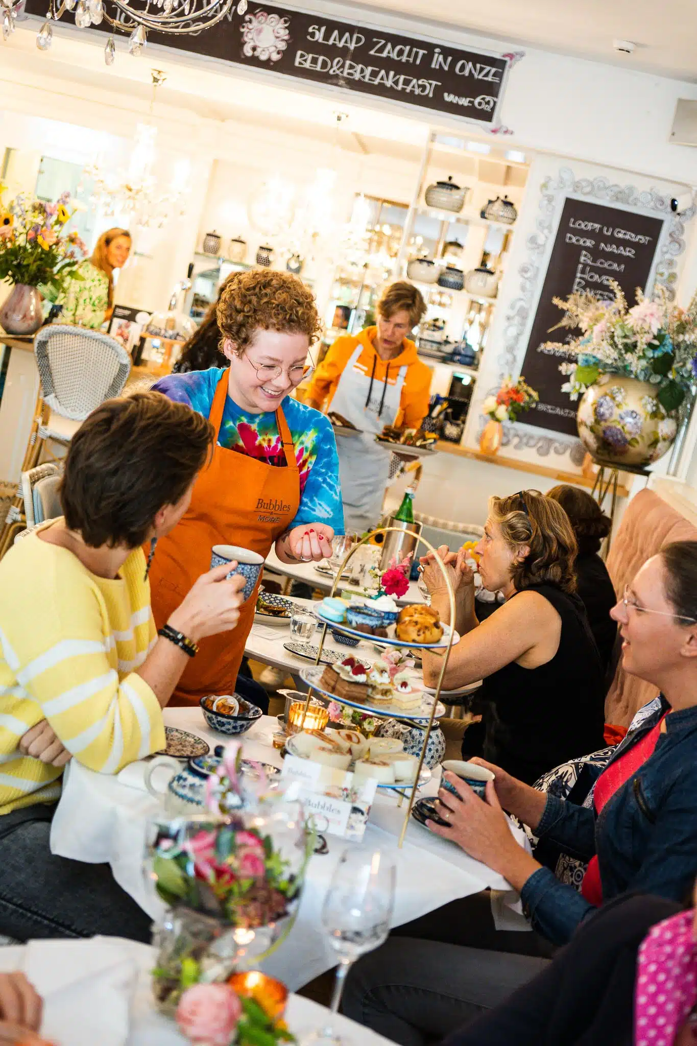 high tea bij Bubbles