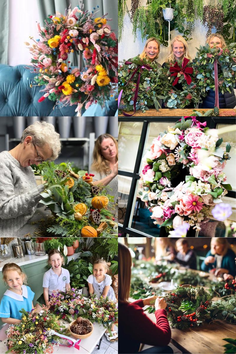 Workshop bloemenkransen maken in Bilthoven