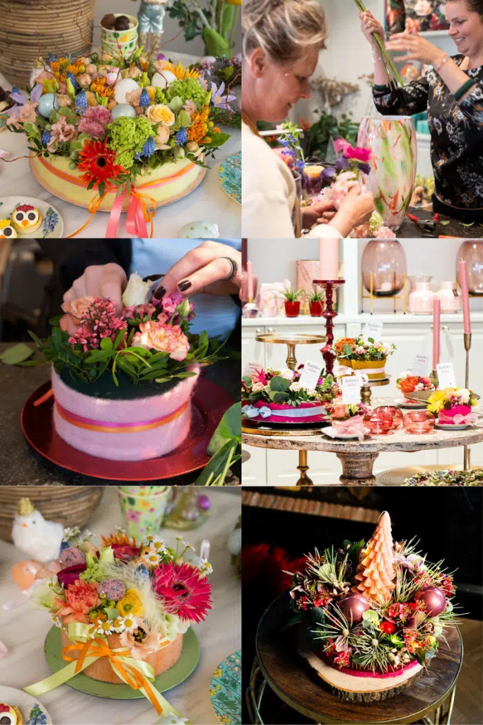 Bloementaartjes maken (kids) | Op aanvraag mogelijk
