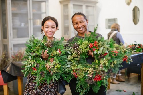 workshop bloemenkransen maken in bilthoven
