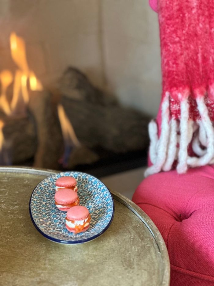 Valentijnsamuse | Hartige macaron met zalm