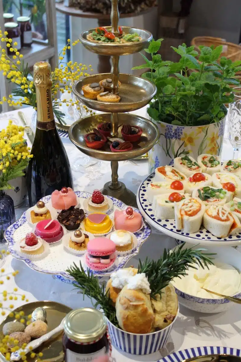 high tea bij Bubbles
