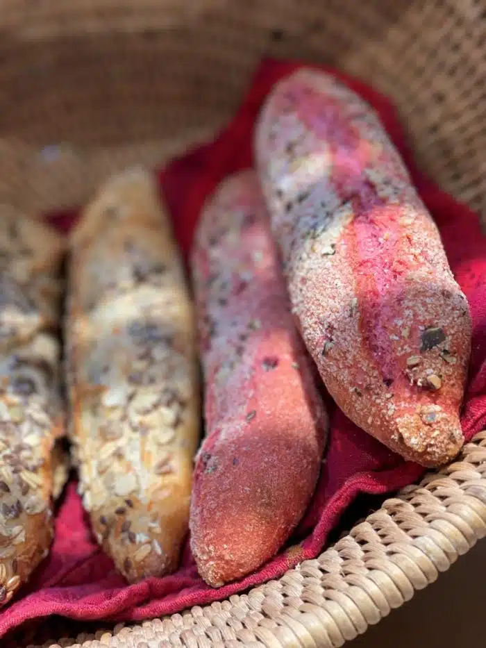Superfood baguette rode biet