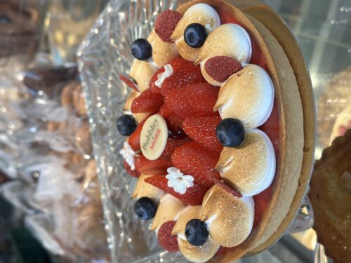 aardbeien curd taart