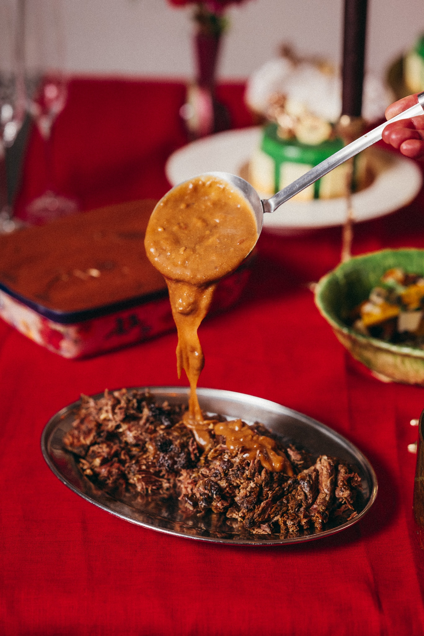 Zacht gegaarde runderbrisket