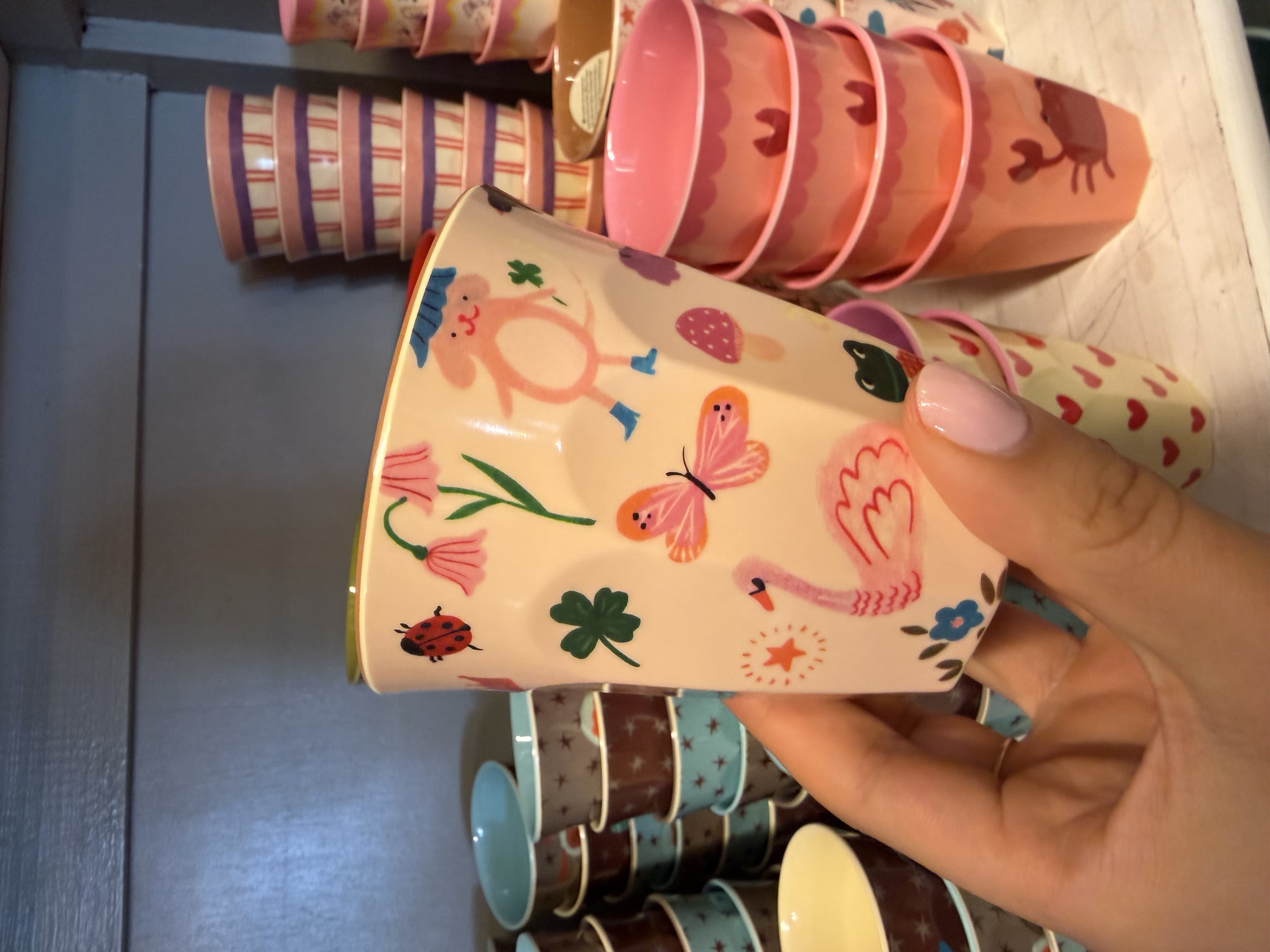 Melamine Cup with Fairytale Print - Medium - 250 ml
