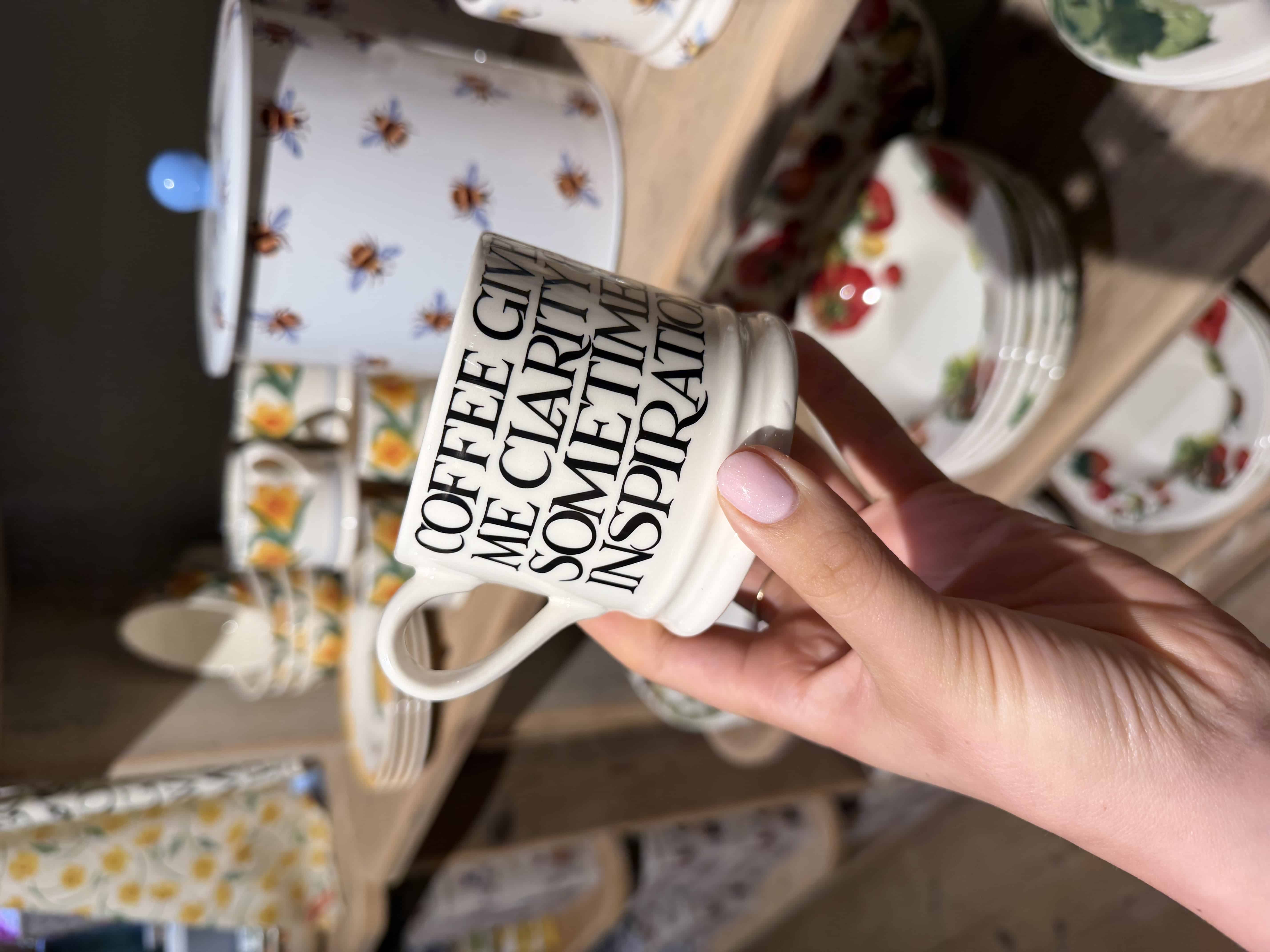 Black Toast Small Mug