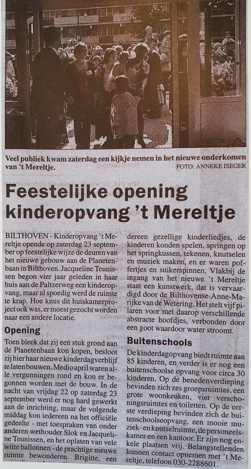 persbericht opening PB